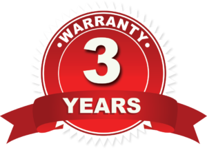 3 Year Warranty Seal